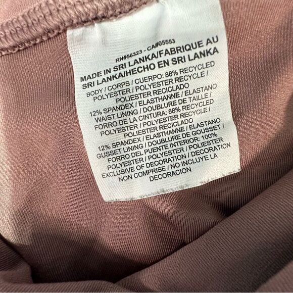 Nike Womens Power Victory 7/8 Leggings Size XS Rose Dri-Fit Hidden Pocket - Picture 7 of 8